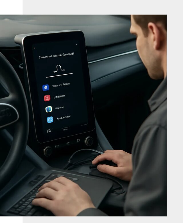 Установка приложений Lynk Co на автомобиль в Назрани