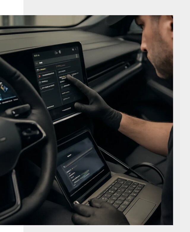 Русификация приборной панели Rising автомобиля в Назрани
