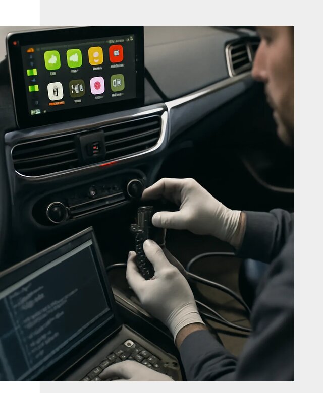 Активация Apple CarPlay в Назрани для штатной мультимедиа