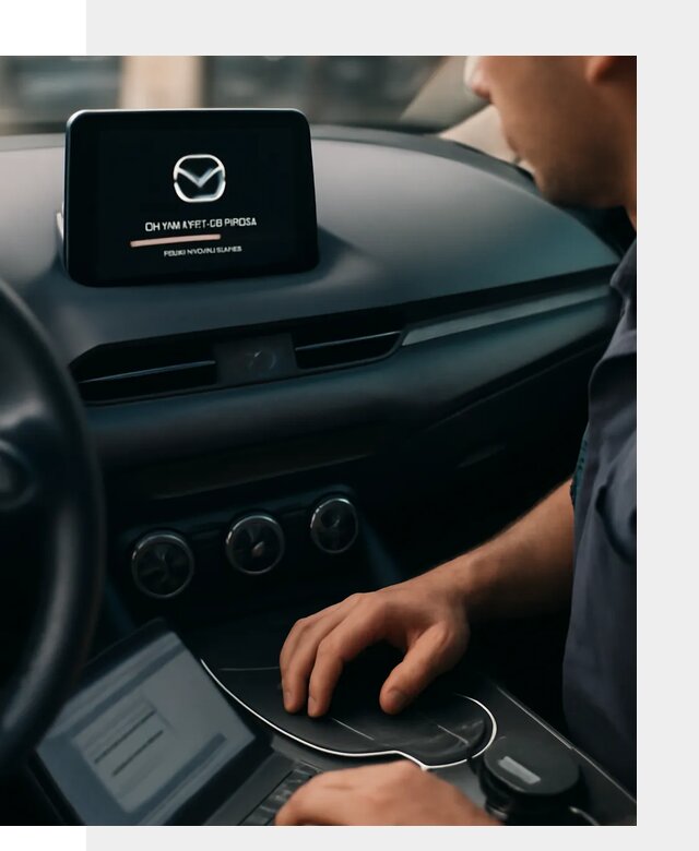 Установка приложений Mazda на мультимедийную систему в Назрани